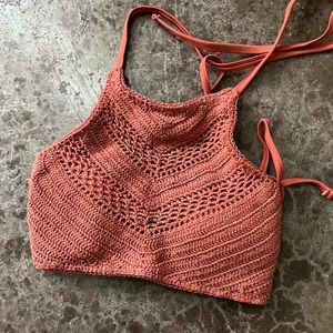 Rust Hippie boho bikini top